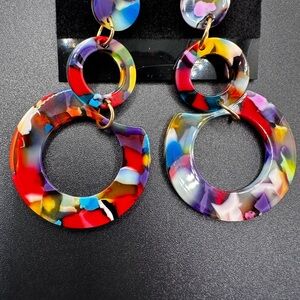 Colorful Statement Earrings